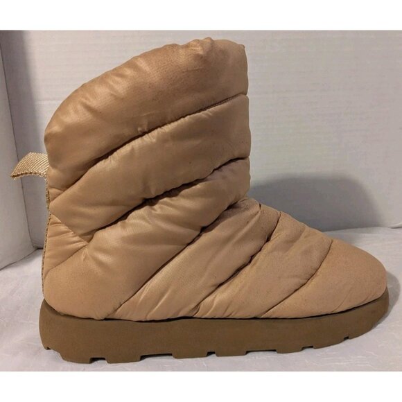 Piumestudio Luna Pillow Boots Evereve Winter Camel Tan Italy Womens Sz 39/8 Fun - Picture 2 of 11